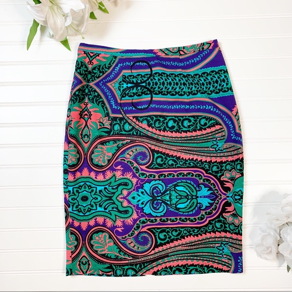 Anthropologie Dresses & Skirts - ANTHROPOLOGIE Paisley Pencil Skirt | Tracy Reese